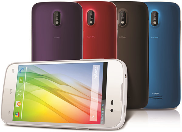 Lava Iris 450 Colour