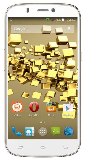 Micromax A300 Canvas Gold