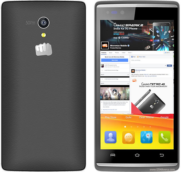 Micromax Canvas Fire 4G Q411