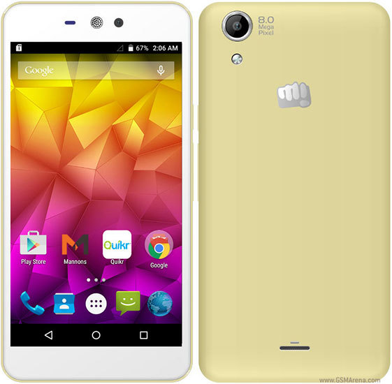 Micromax Canvas Selfie Lens Q345
