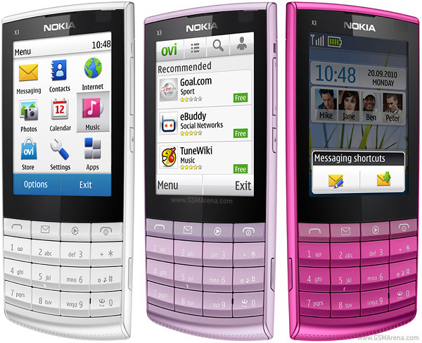 Nokia X3-02 Touch and Type
