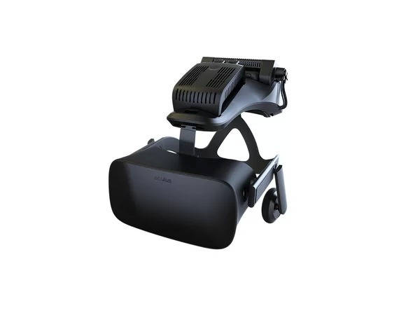 TPCast module on Oculus Rift