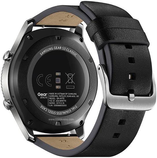 Samsung Gear S3 - Sensors