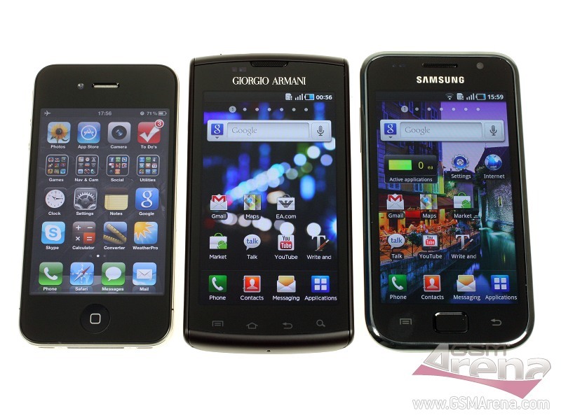 Samsung I9010 Galaxy S Giorgio Armani