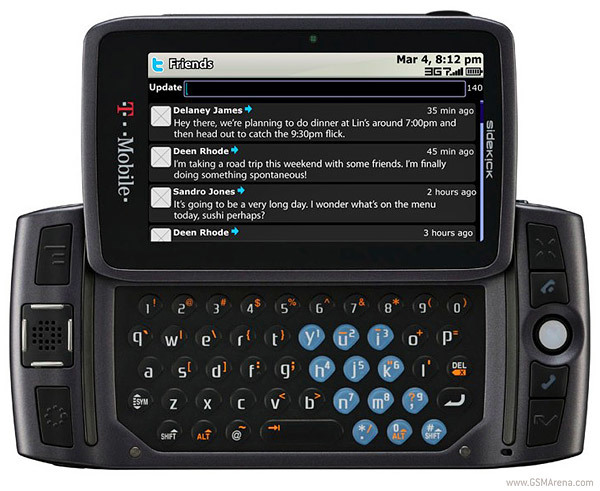 T-Mobile Sidekick LX 2009