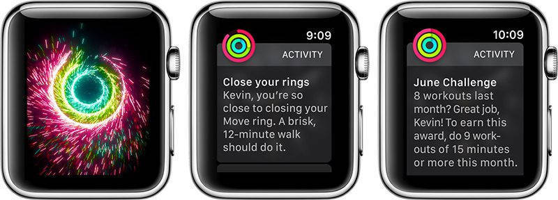 watchOS — Активность