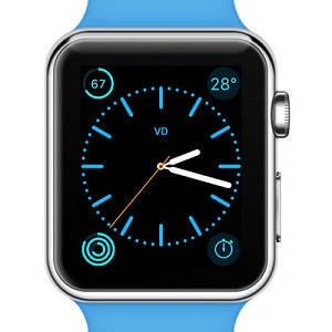 watchOS — Цвет циферблата