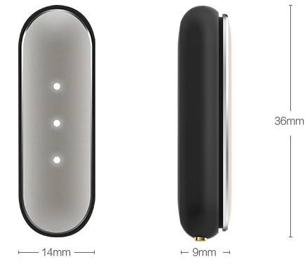 Xiaomi Mi Band 1S - Size