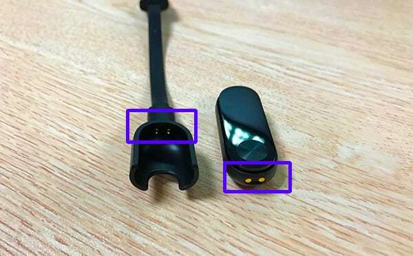 Xiaomi Mi Band 2 - charger connection